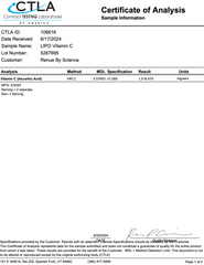 Vitamin C Report