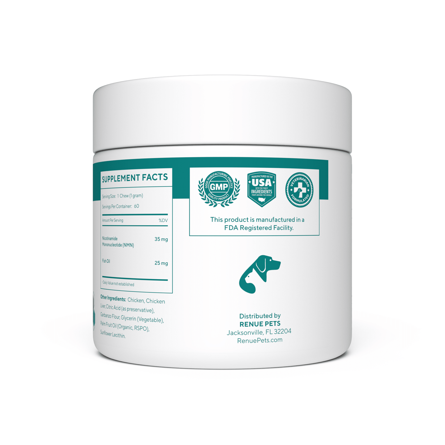 PET NMN Longevity Chews for Cats