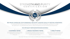 Strength and Purity Certification