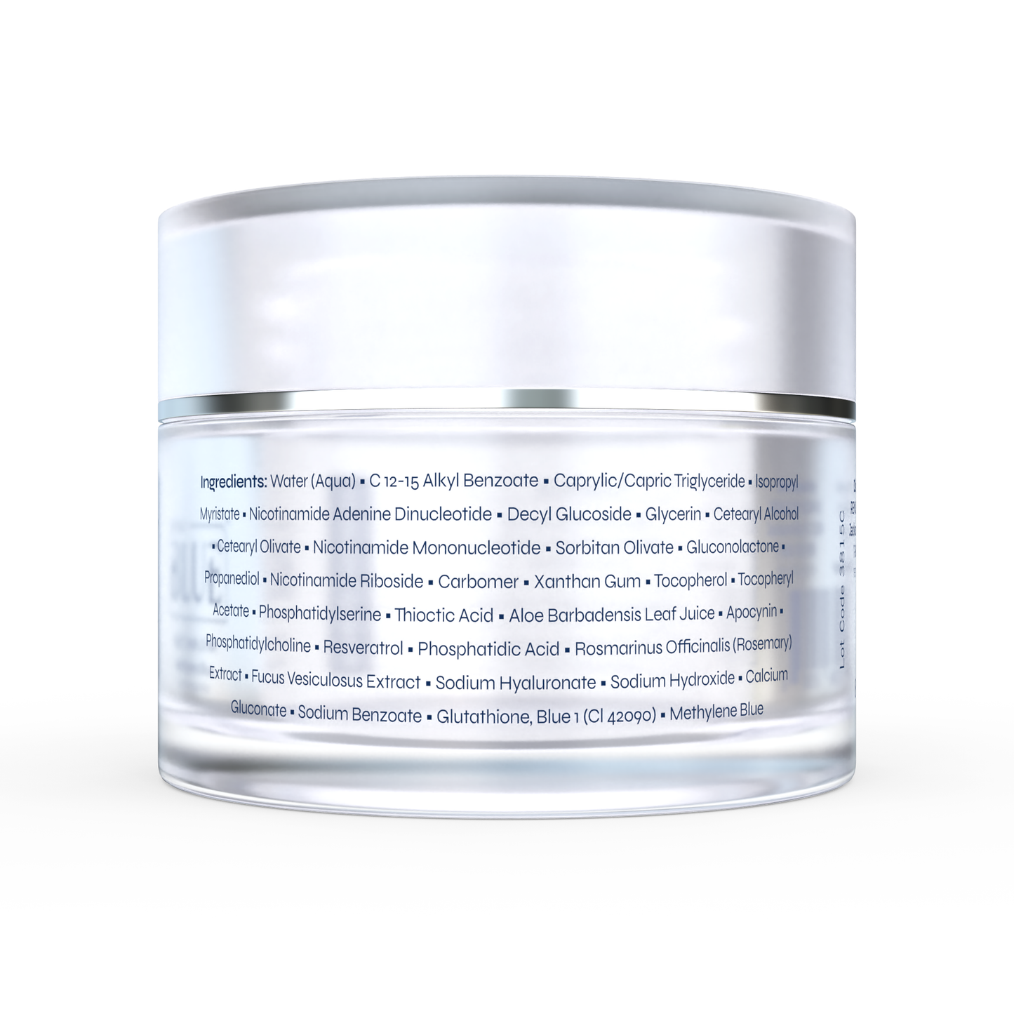 Renue Blue™ Face Cream with Methylene Blue, NAD⁺, NMN, NR (Liposomal)
