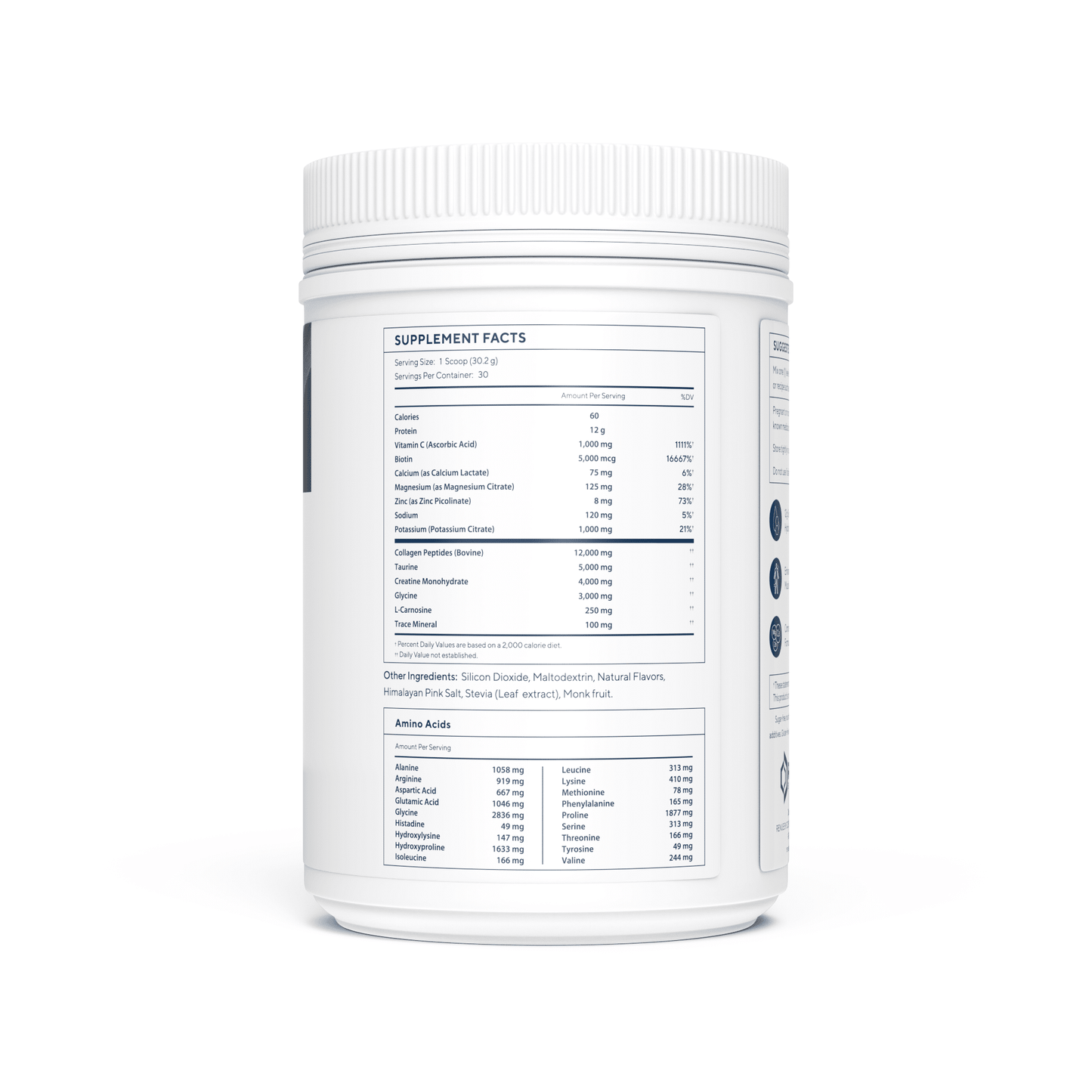 スキン＆ボディエッセンシャル - グラスフェッドコラーゲン + クレアチン + BCAA + 電解質ドリンクミックス