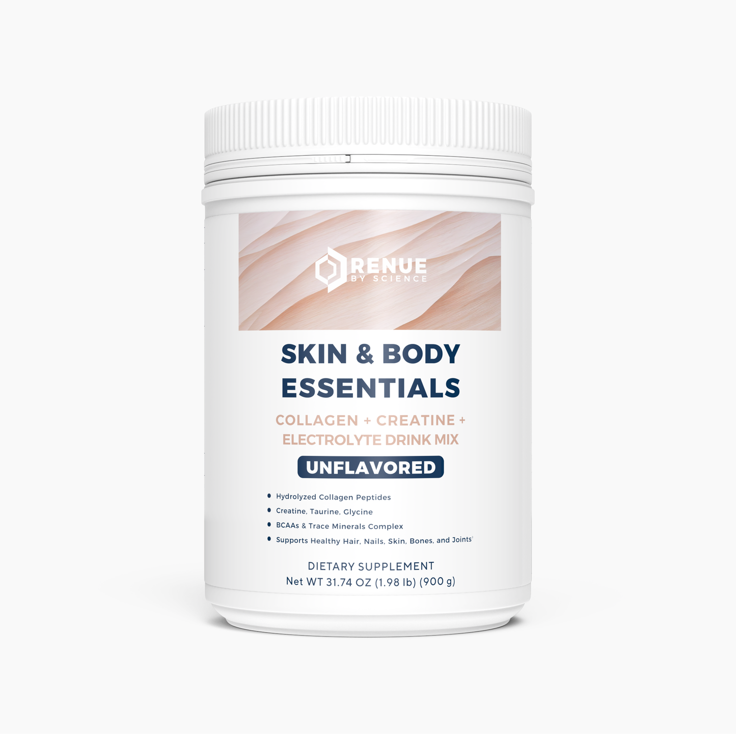 Skin & Body Essentials - Grass-Fed Collagen + Creatine + BCAAs + Electrolyte Drink Mix