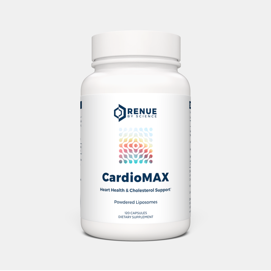 CardioMAX - リポソームベルベリン、レッドイーストライス、CoQ10 120 錠。