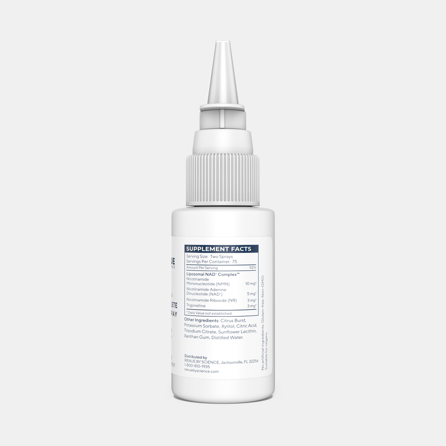 Nasal Spray with NAD⁺, NMN, NR, Trigonelline (Liposomal)