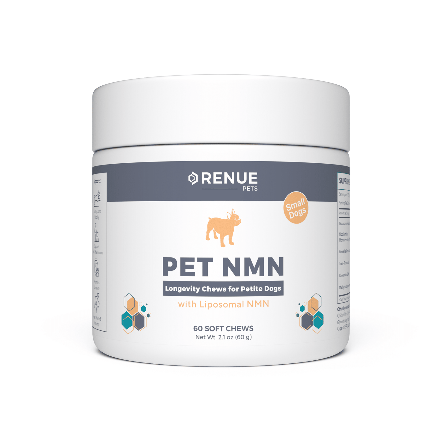 PET NMN Longevity Chews for Petite Dogs