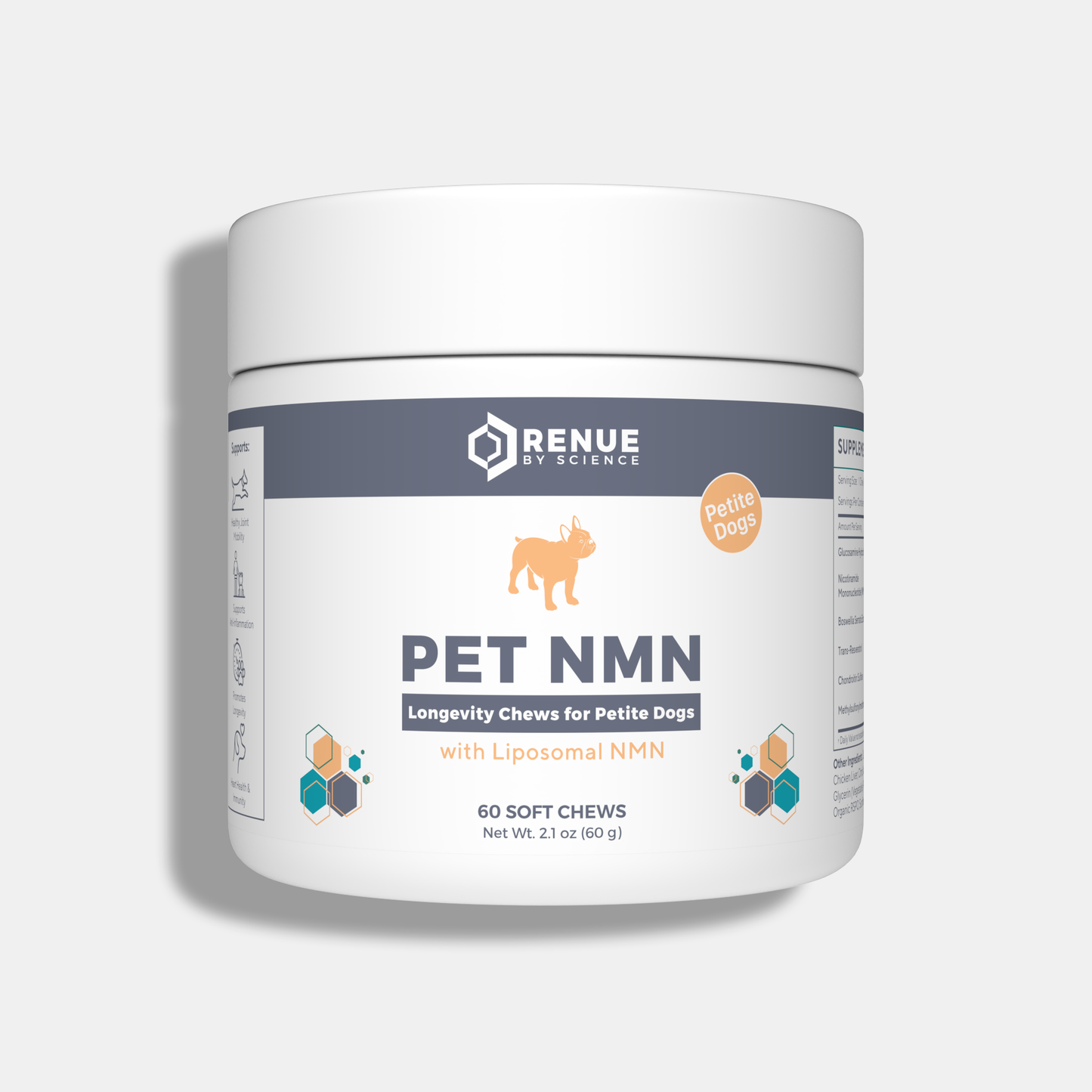 PET NMN Longevity Chews for Petite Dogs