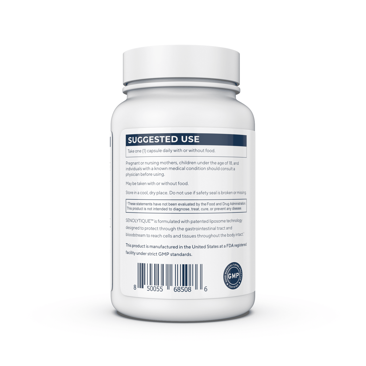 Senolytique (Senolytic) - Liposomal Quercetin, Fisetin, Spermidine