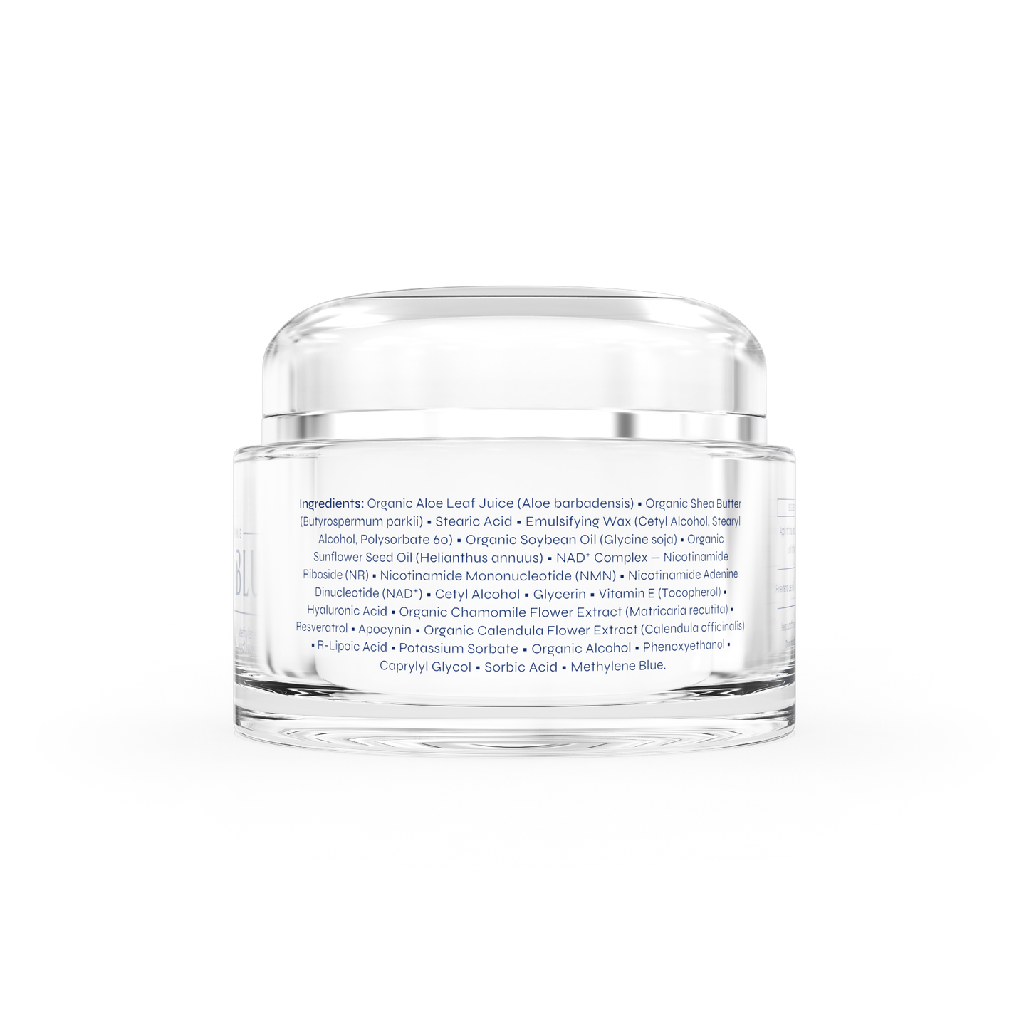 Renue Blue™ Face Cream with Methylene Blue, NAD⁺, NMN, NR (Liposomal)